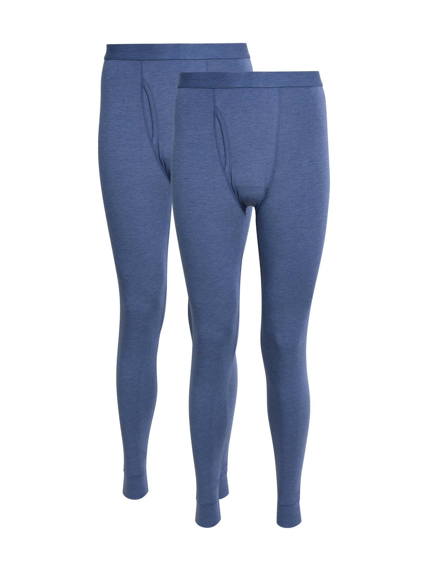 Marks & Spencer Calzoncillos Largos Térmicos Heatgen™ Ligeros para Hombre Pack de 2, Ajuste Normal