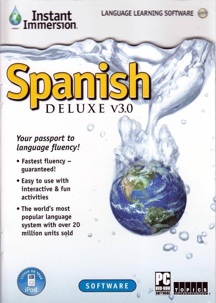 Amazon.com: Instant Immersion Spanish Deluxe v3.0 : Software