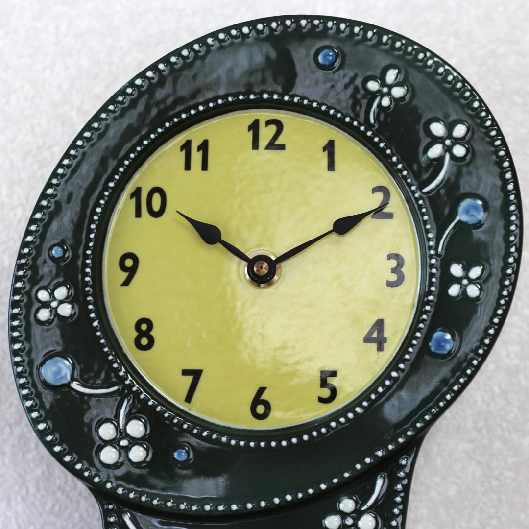 Amazon.co.jp: ロールストランド/Rorstrand 陶器の時計（鳥・グリーン