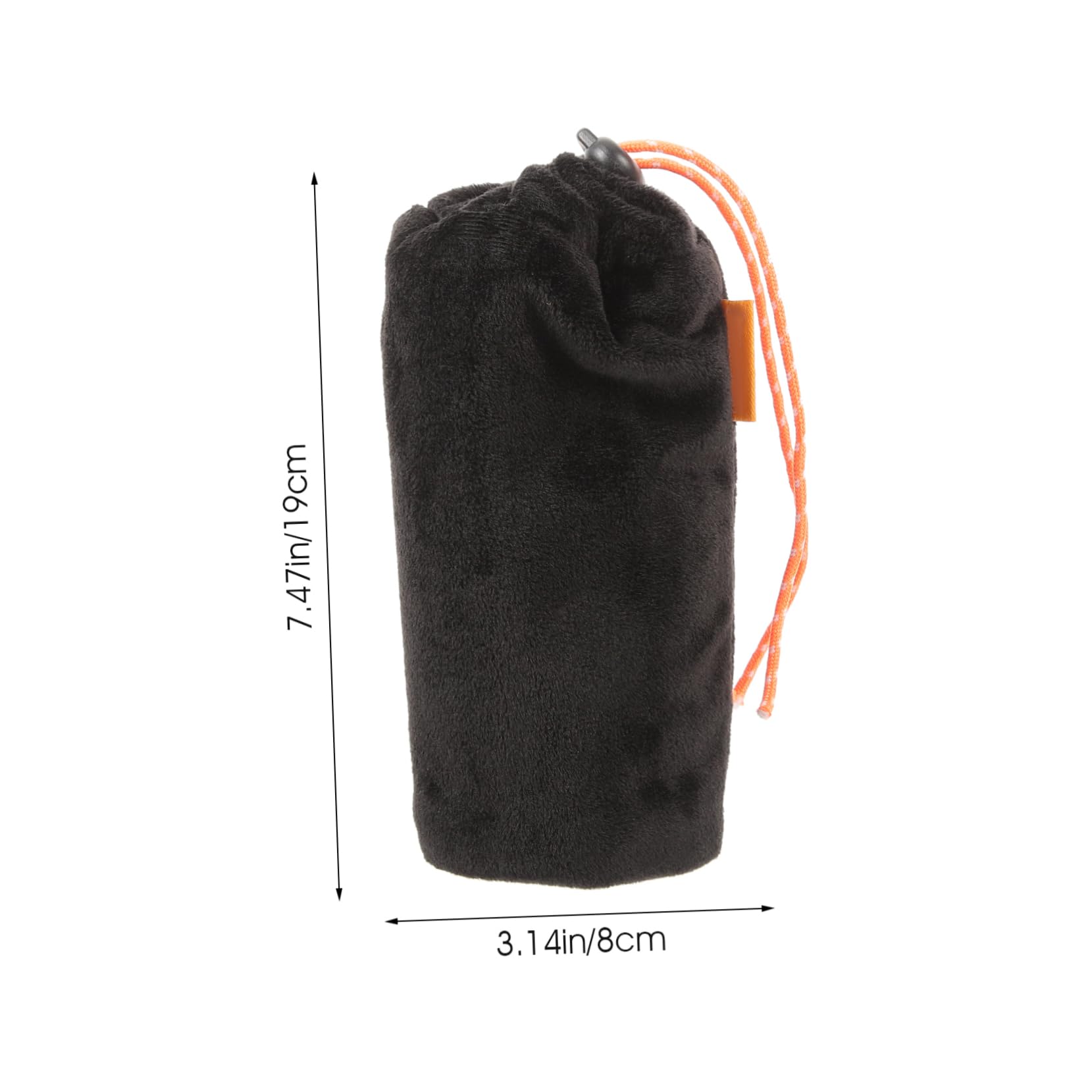 VANZACK Alto Sax Mouthpiece Pouch Saxophone Travel Bag Flannelette Sax Bag Saxophone Accessory Portable Storage