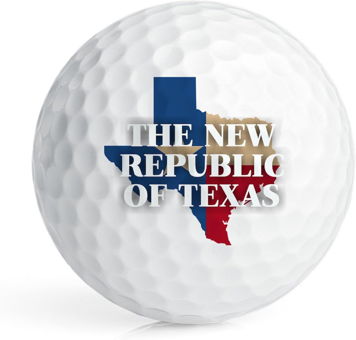 CafePress The New Republic of Texas Novelty Golf Balls (Pk of 12)