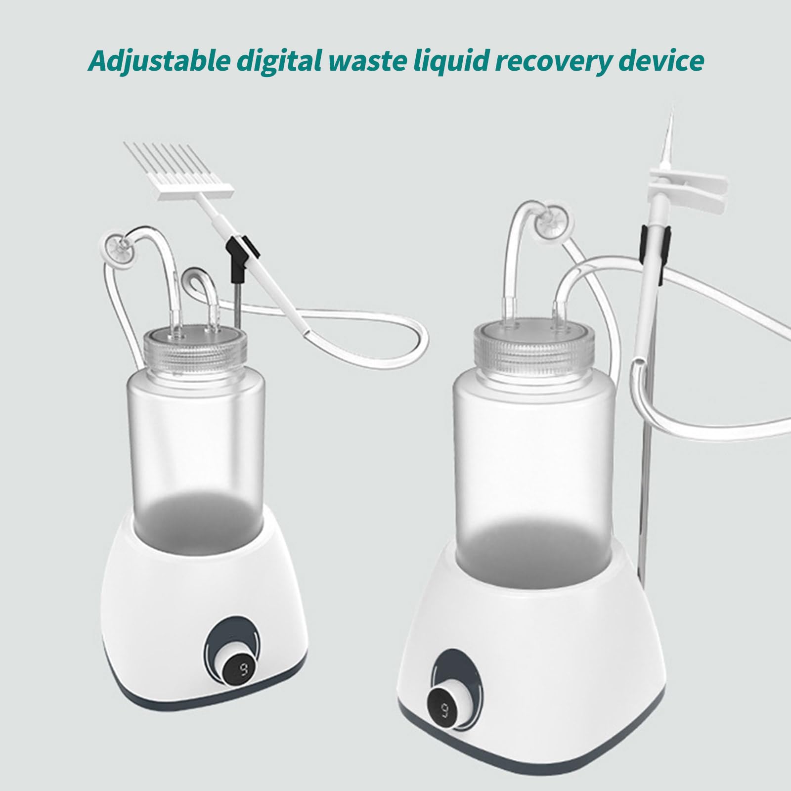 Aspiratore liquido da laboratorio digitale regolabile con 9 velocità per recupero di liquidi di scarto liquido vuoto regolabile digitale per laboratorio