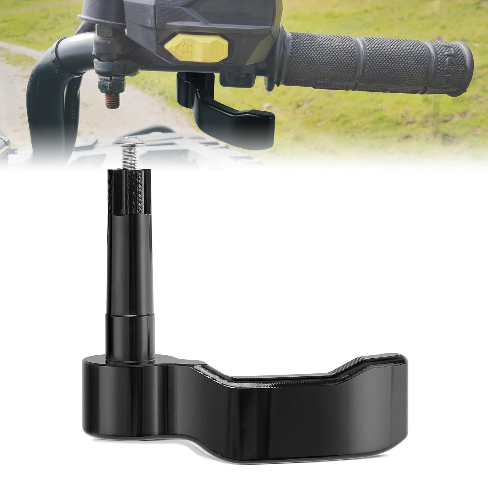KEMIMOTO ATV Thumb Throttle Lever Compatible with Polaris Sportsman 450 500  550 570 850 1000 XP Scrambler 1000 850 570 2009-2020 Thumb Throttle