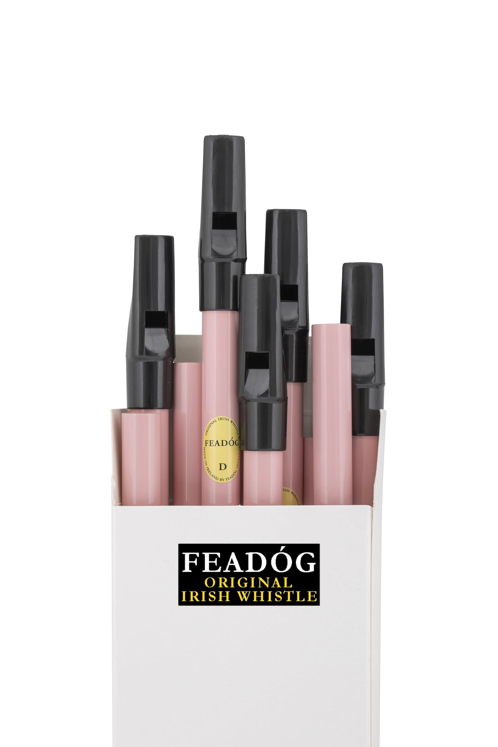 Pink D Whistles (Box of 10) FW40