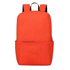 Backpack With Water Prevention Multifunctional Large Capacity And Lightweight Designer Cell Phone Bag Orange One Size