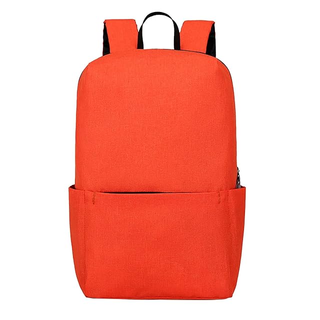Backpack With Water Prevention Multifunctional Large Capacity And Lightweight Designer Cell Phone Bag Orange One Size