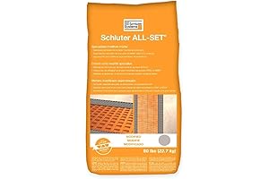 Schluter Systems Thinset ALL SET MODIFIED WHITE (50LB)