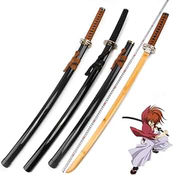 【逆刃の侍】緋村剣心 映画テレビるろうに剣心 逆刃 武具　刀装具　日本刀　模造刀 61AK4e5jcwL._AC_UF350,