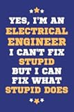 Electrical Engineer Gifts: Lined Blank Notebook Journal, a Funny and Appreciation Thank You Gift for Electrical Engineers to Write in
