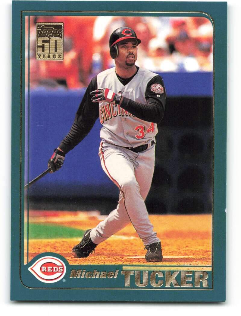 Amazon.com: Baseball MLB 2001 Topps #703 Michael Tucker G/VG Reds