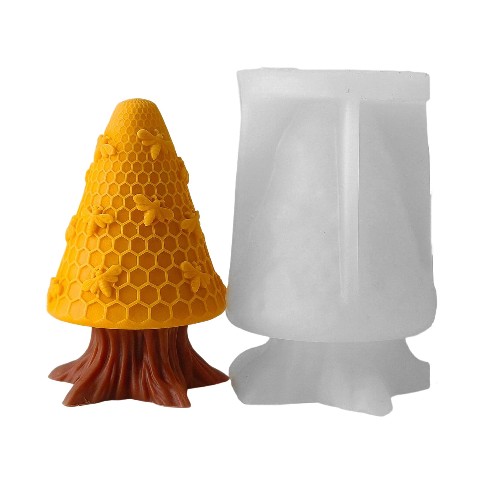 Tsophreniq Multipurpose Silicone Craft for Home Decoration Soaps and with Honeycombs Detailing Maker