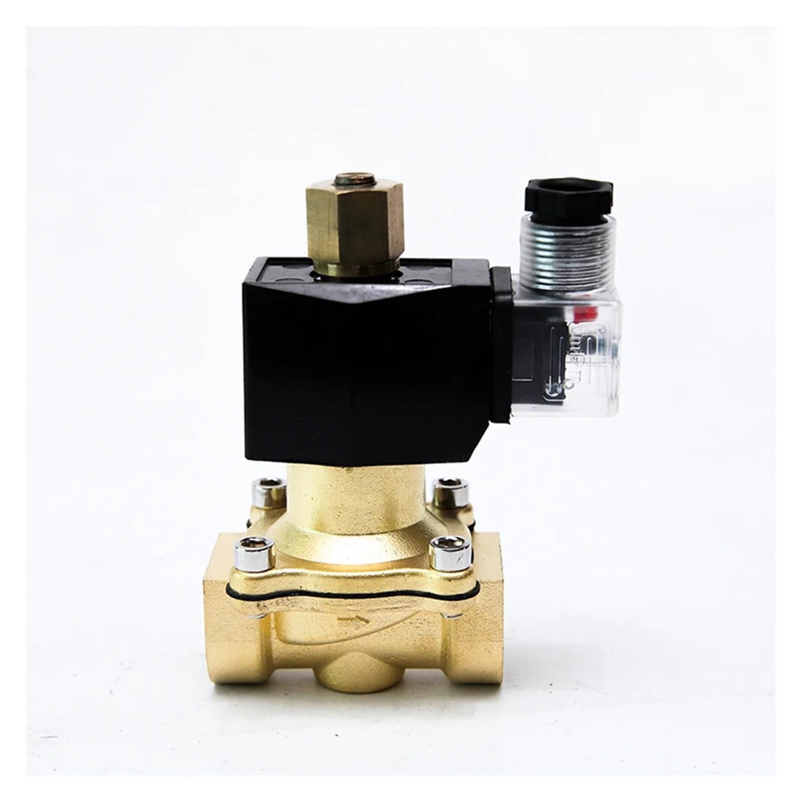 VSPPJYFG 1" Normally Open Brass Gas Oil Water Solenoid Valve NPT Thread(NPT-230VAC-NBR-SEAL)