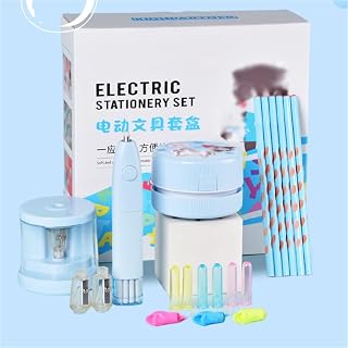 Electric Stationery Gift Set Eraser School Supplies(E)