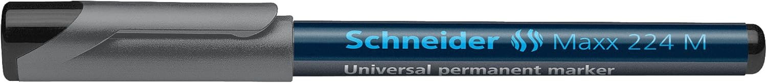Schneider Maxx 224 M Universal Permanent Marker Pen 1.0 mm Black