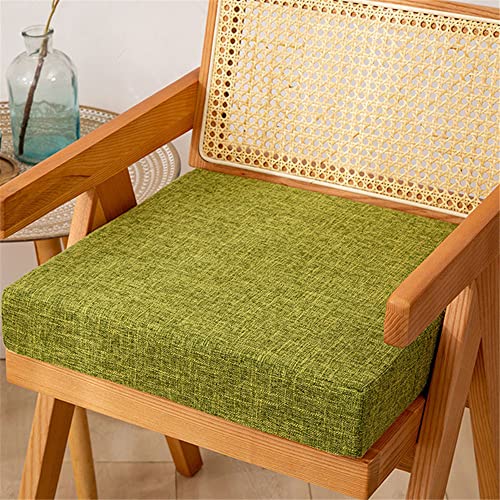 Cojín de asiento de espuma viscoelástica, comodidad antideslizante para sillas de oficina y sofá, ideal para uso en interiores y exteriores, soporte ergonómico y mayor comodidad