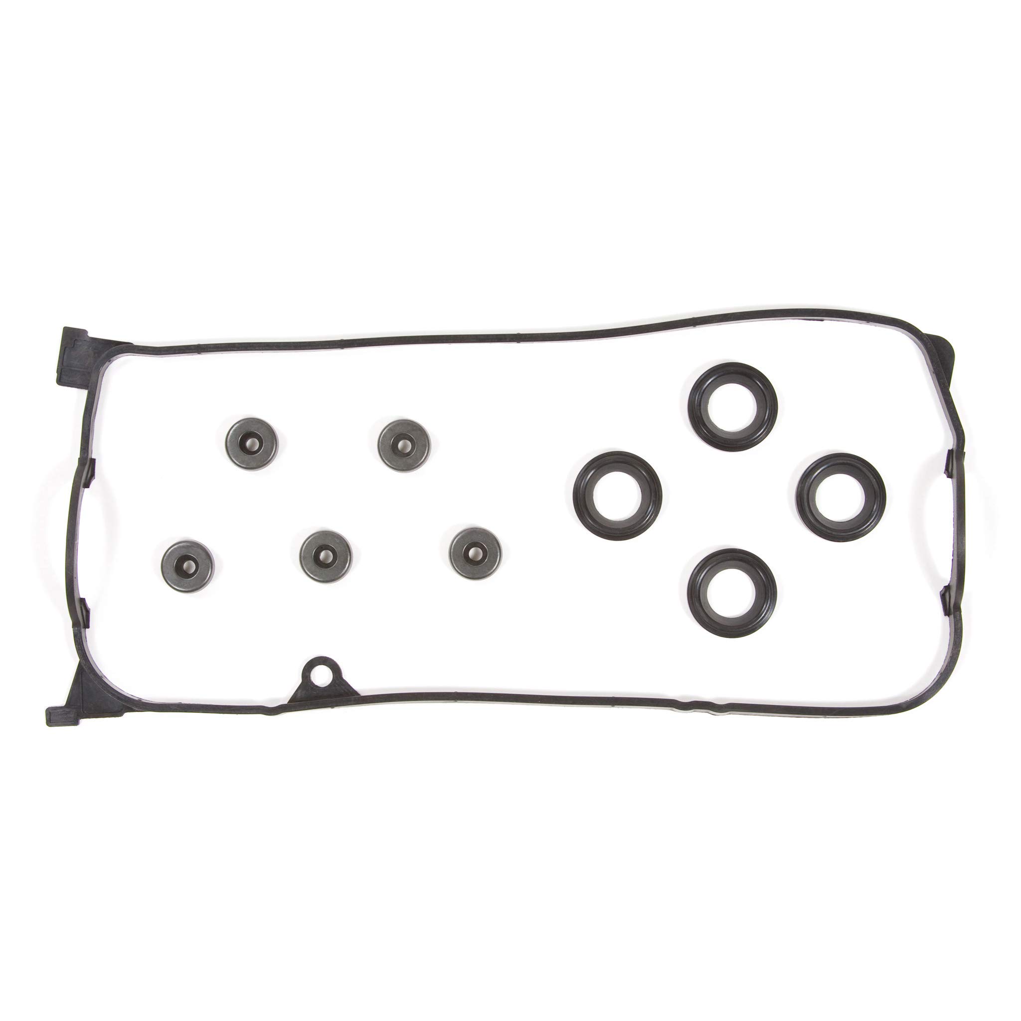 Evergreen Parts And ComponentsVC4034 Compatible With 01-05 Honda Civic EX HX 1.7L SOHC D17A Valve Cover Gasket Set