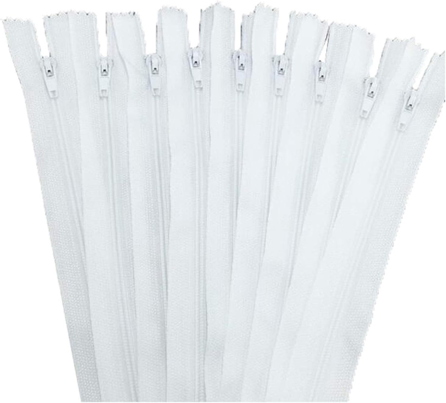 Cerniere for cucire, cerniere a spirale in nylon, cerniere, 100 pezzi 15/20/25/30/35/40/45/50/55/60 cm Cerniere a spirale in nylon multicolore Accessori for indumenti da cucire su misura ( Color : Typ
