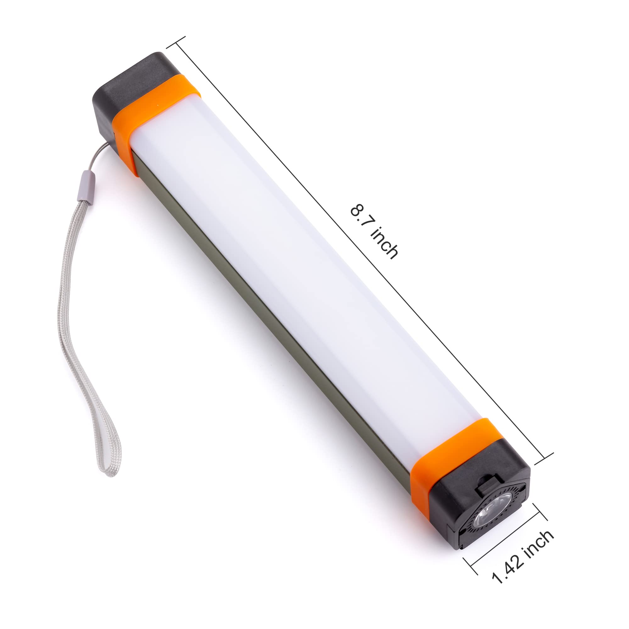 Luz LED de camping, linternas LED, linterna LED recargable por USB, kits de supervivencia para interiores y exteriores, luz de emergencia, cortes de energía, senderismo, huracán
