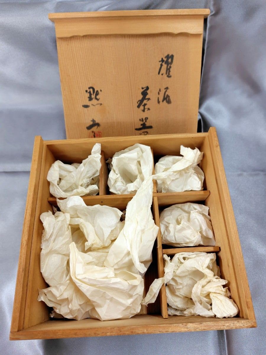 Amazon.co.jp: 谷川黙堂 常滑焼 在銘耀泥 練込急須湯飲 黙堂 レトロ 