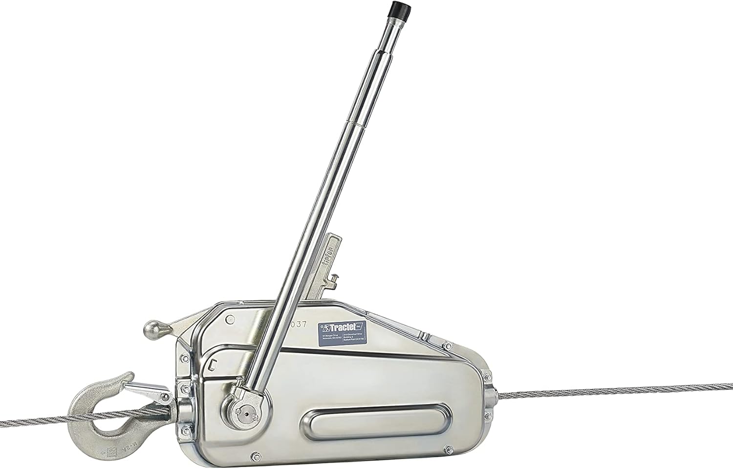 Tractel 849202430K Griphoist TU-17 Wire Rope Hoist with 30' Wire : Industrial & Scientific