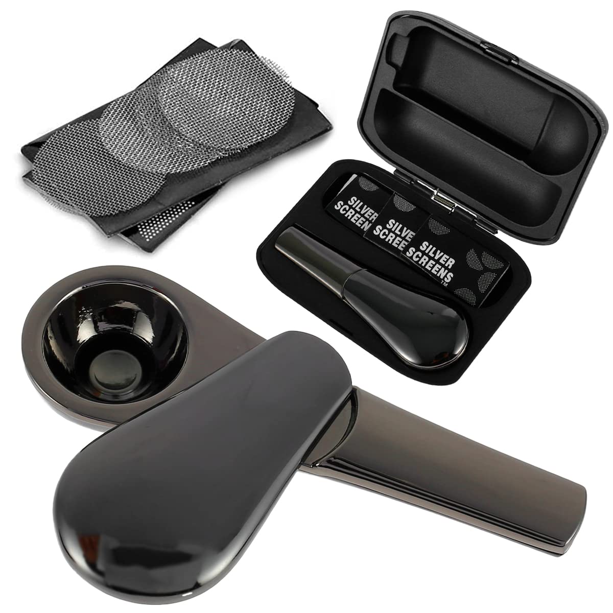 Buy Ghopy Metal Pipe Pipe Stainless Steel Smoking Pipe Heatproof s Pipe Portable