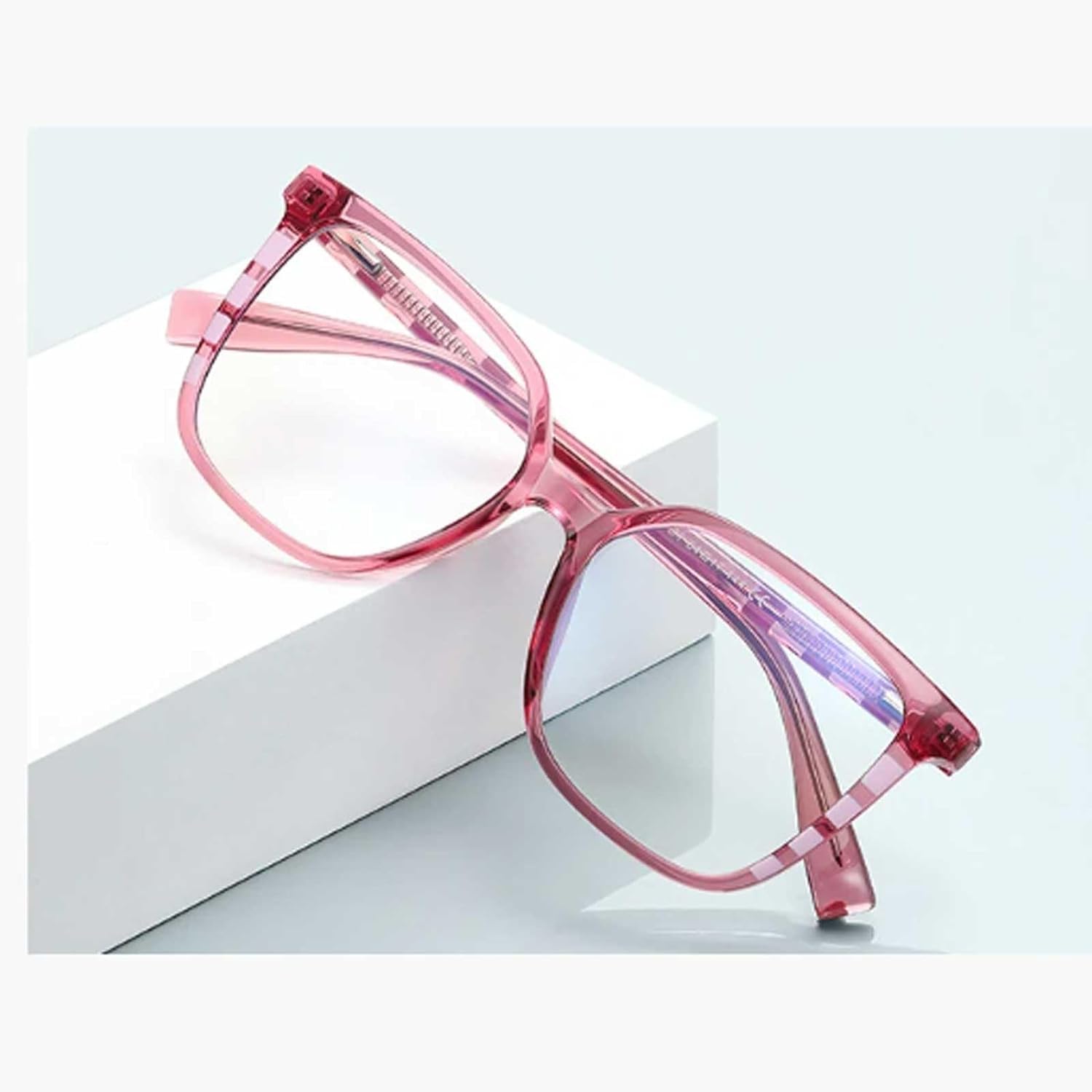 Damskie oprawki do okularów Anti Blue Eyewear Frame Cat Eye Eyeglass Frame Optical Spectacle Frame Spring Hinge Glasses Frame