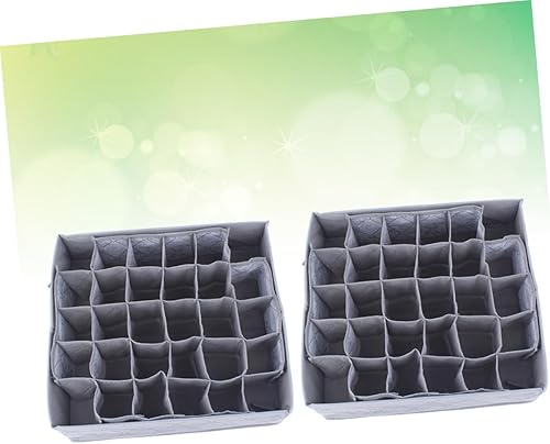 Miniatura 2 de STOBAZA Cajas Organizadoras 6 piezas 30 compartimentos para ropa interior, organizador de ropa interior, bolsa de almacenamiento para ropa interior,