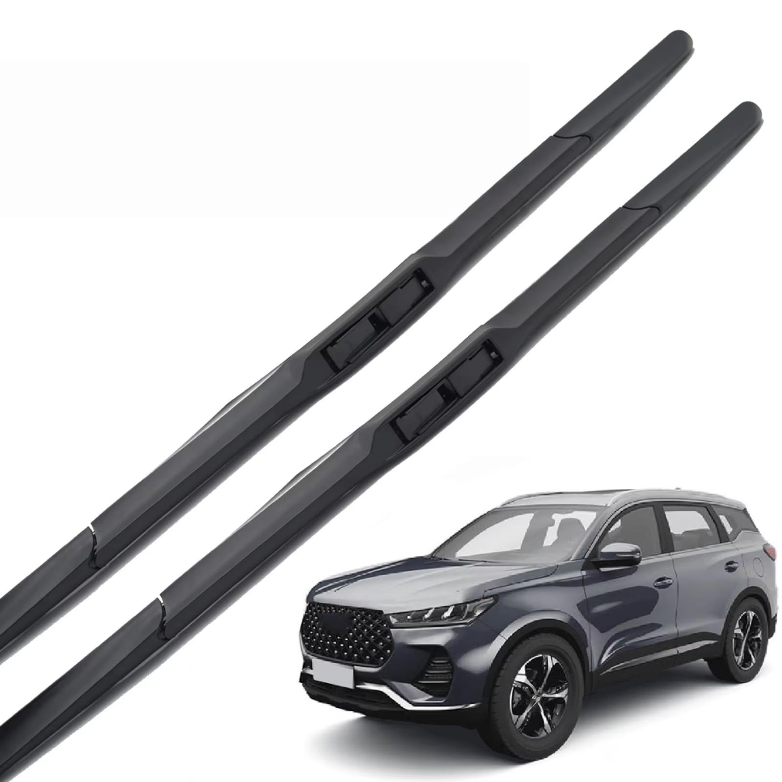 PAPEP Windscreen Wiper Blades for Chery Tiggo 7 Pro Plus 2020-2026 22"+17", Front Replacement Wipers OEM Quality Water Repellent Rubber Automotive Windshield