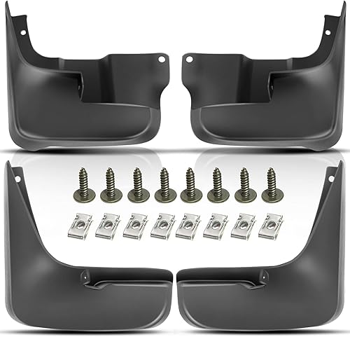 YHTAUTO Protectores contra salpicaduras de repuesto para Toyota Sienna 2004-2010 (sin estribo), accesorios para guardabarros para automóvil,