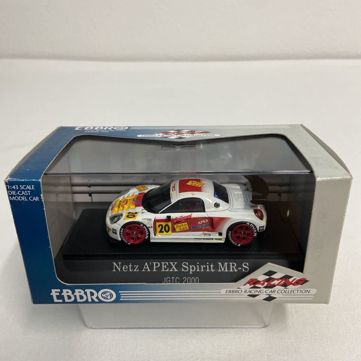 Amazon.co.jp: EBBRO 1/43 Netz A'pex Spirit MR-S JGTC 2000 #20