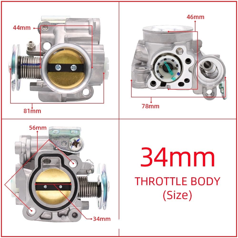 Acelerador de Carreras de 32-36 mm Apto para