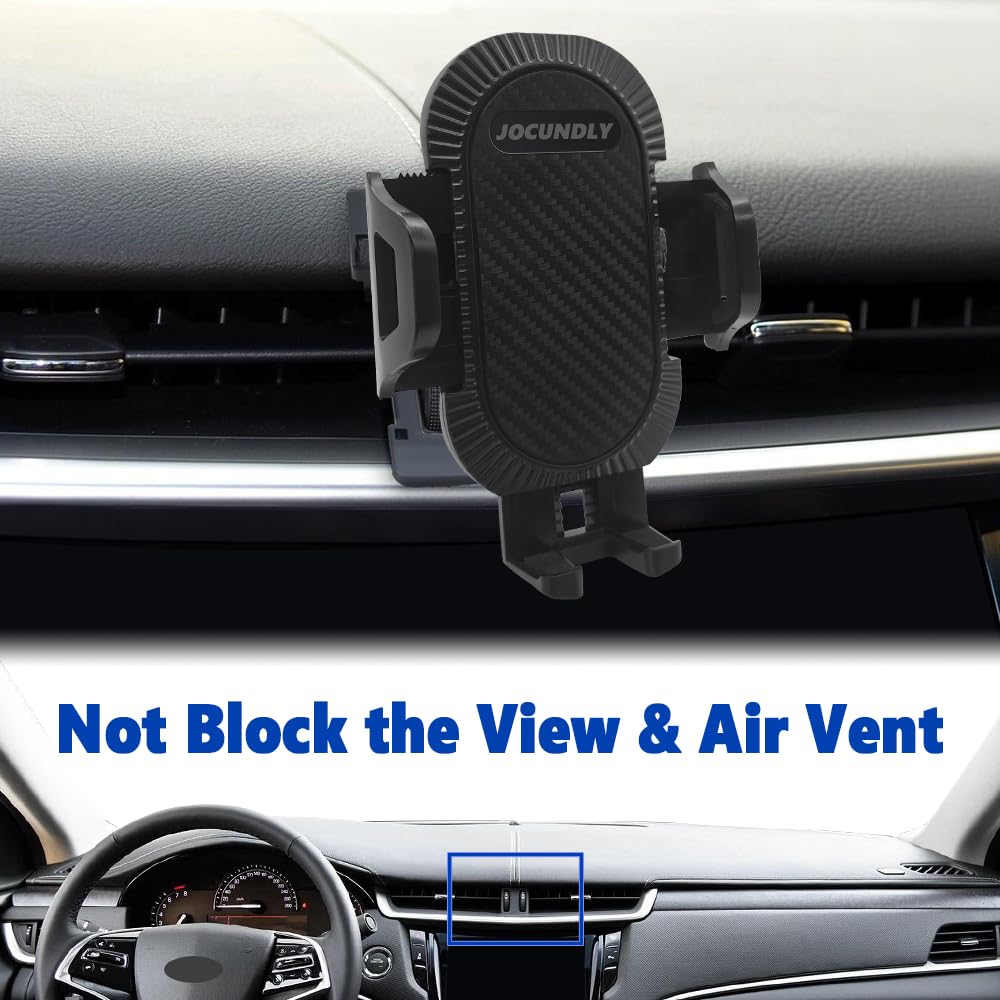 Custom Fit Car Phone Holder For Cadillac XTS (2013-2019) - Auto-Lock Gravity Mount For IPhone & All Smartphones