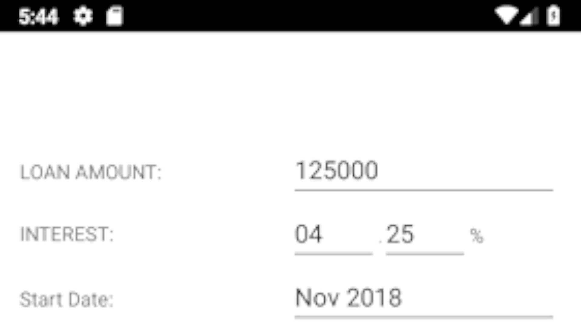Loan Amortization App on Amazon Appstore