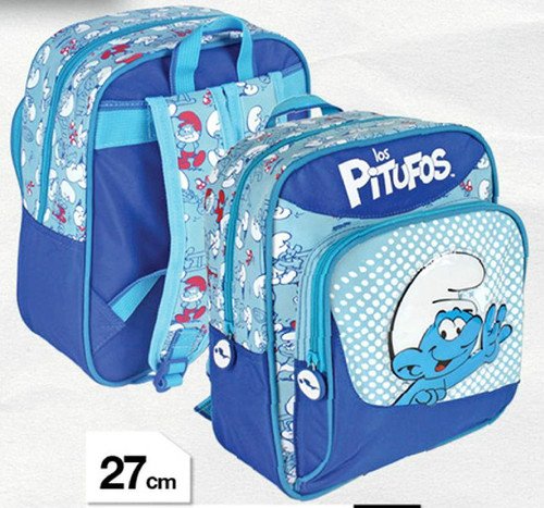 Zaino i puffi bts 27 cm