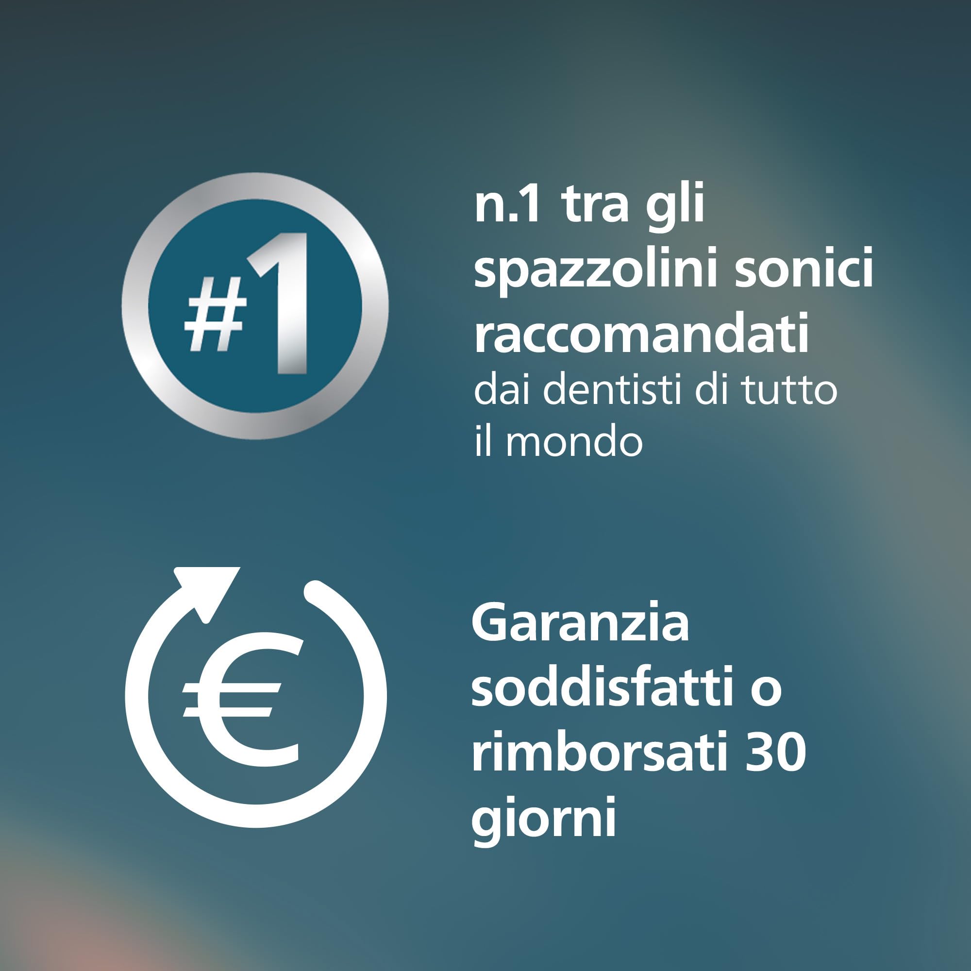 Philips Sonicare 6100, spazzolino sonico con 2 modalità di spazzolamento e 3 livelli di intensità, avviso di pressione, EasyStart, SmarTimer, custodia da viaggio, bianco, HX7400/02 [Nuova tecnologia]