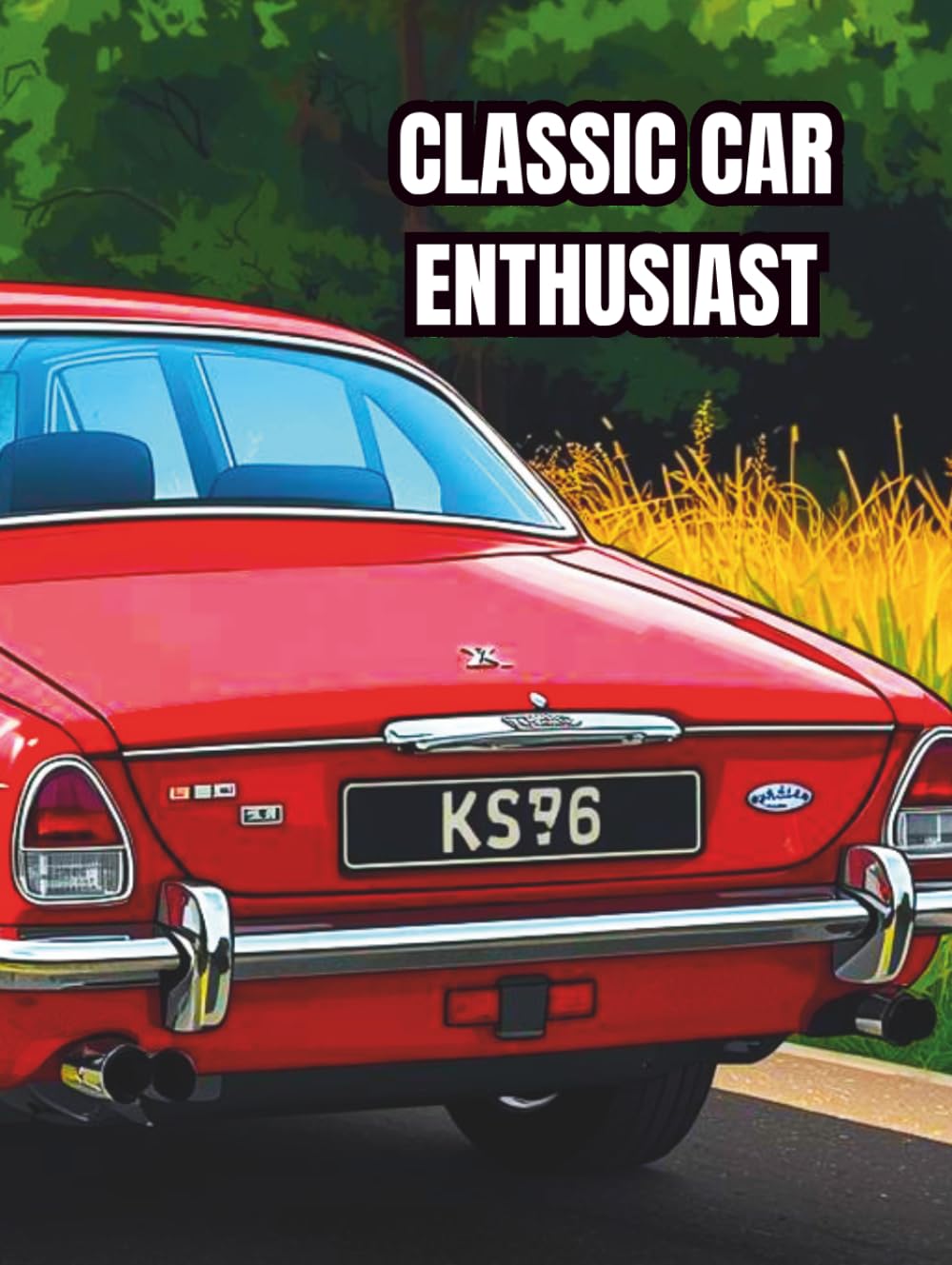 Classic Car Enthusiast: Classic Car Enthusiast Of Classic Cars From Another Era (Cars for enthusiasts , Muscle Cars, Hot Rods and Torrid Roadsters.)