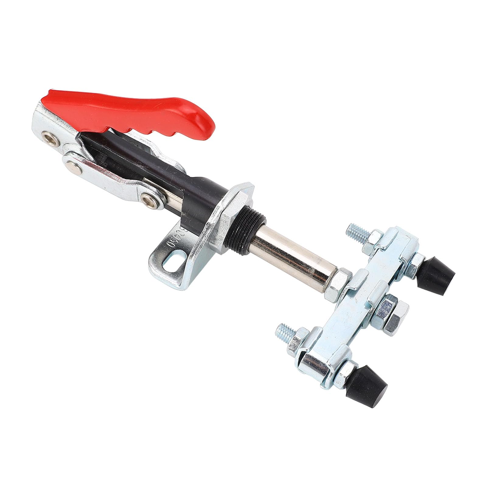 Push Pull Toggle Clamp FA3042B, 450kg/992.1lb Clamping Force, Carbon Steel, 185° Handle Opening Angle, for Metal Working Woodworking Assembly Welding