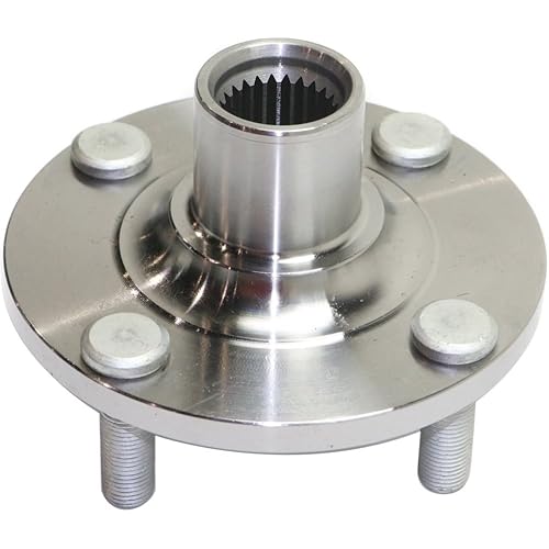 Evan-Fischer Wheel Hub compatible with 2012-2015 Nissan Versa 2014-2015 Versa Note Front Left or Right FWD With Wheel Studs