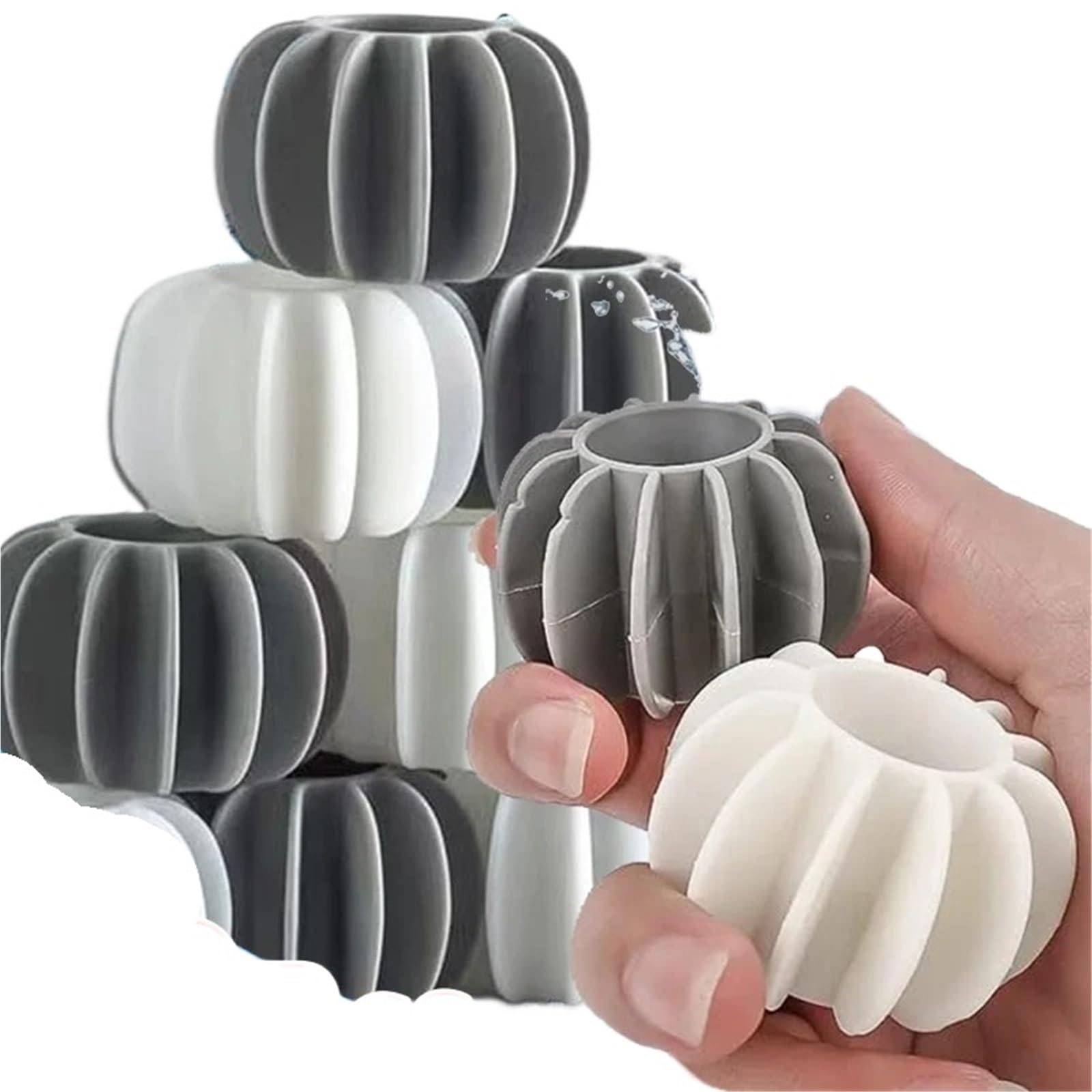 Palline Per Lavatrice Raccoglitore for capelli riutilizzabile con sfera for bucato | Filtro antigroviglio for vestiti, strumenti for la pulizia della lavatrice(20pcs Mixed)
