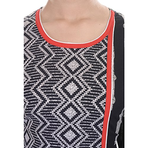 Rajmandir Fabrics Cotton Kurti Black Amazon.in Fashion