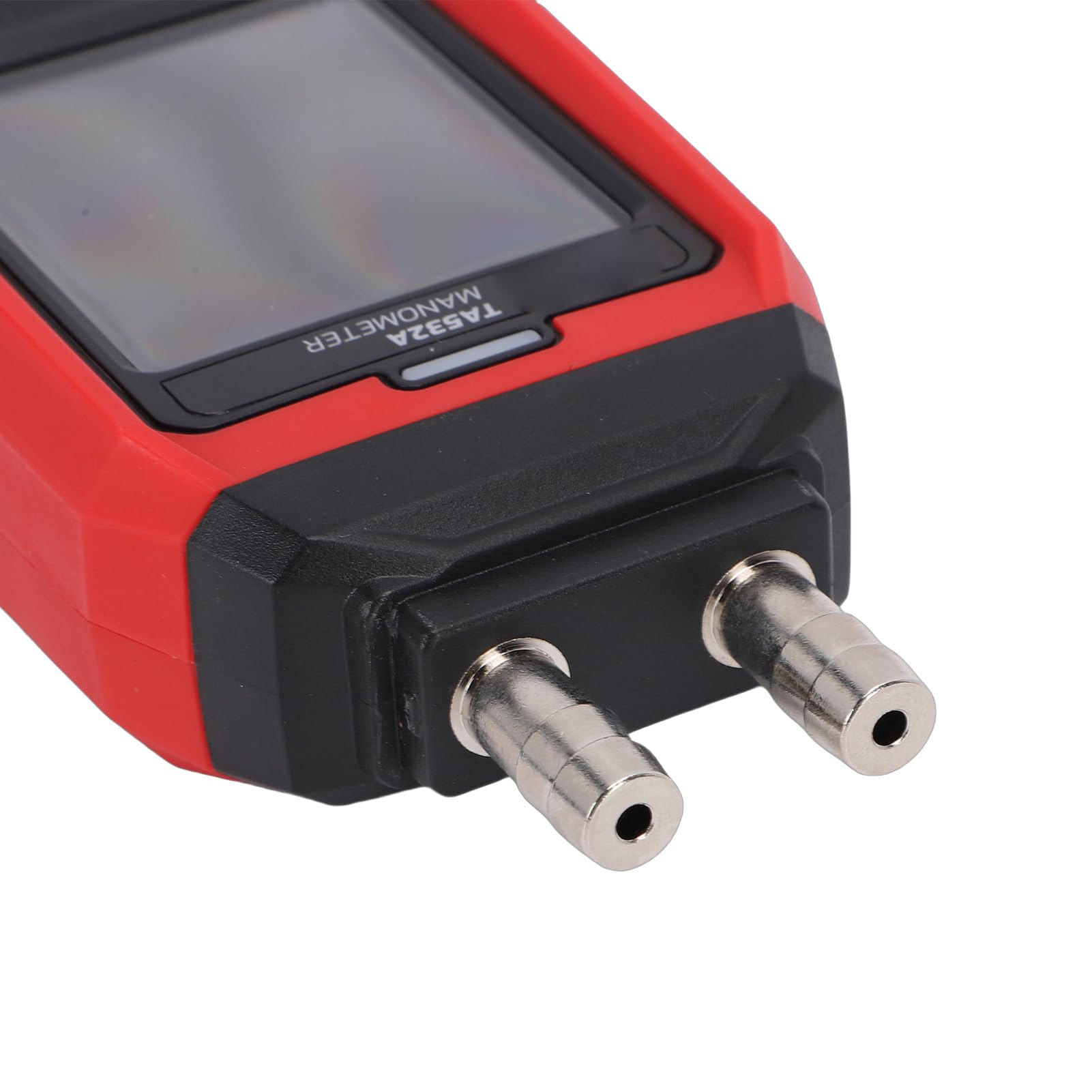 Manómetro Probador de Presión de Gas, Manómetro Diferencial Digital con Pantalla LCD Retroiluminada, de Doble Puerto para Laboratorio Industrial de Frenado de Automóviles HVAC