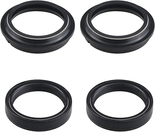 Sello de aceite para amortiguador de horquilla delantera de 47 x 58 x 11 pulgadas y cubierta antipolvo de 47 x 58 x 14.5 pulgadas, piezas de