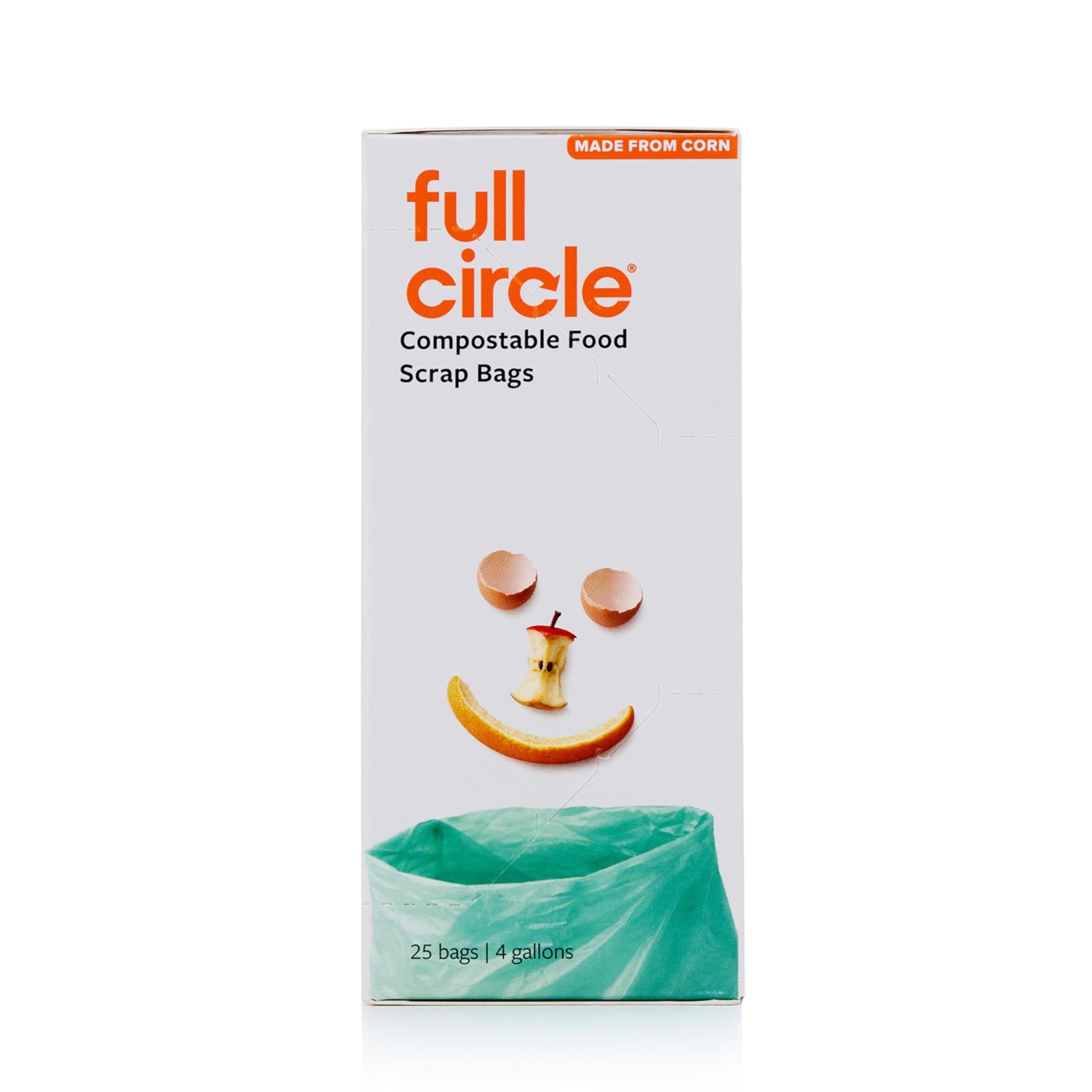 for: good Compostable 4 Gallon Small Bin Liner – Extra Strong, Tear and Leak Resistant Trash Bags, 4 Gallon