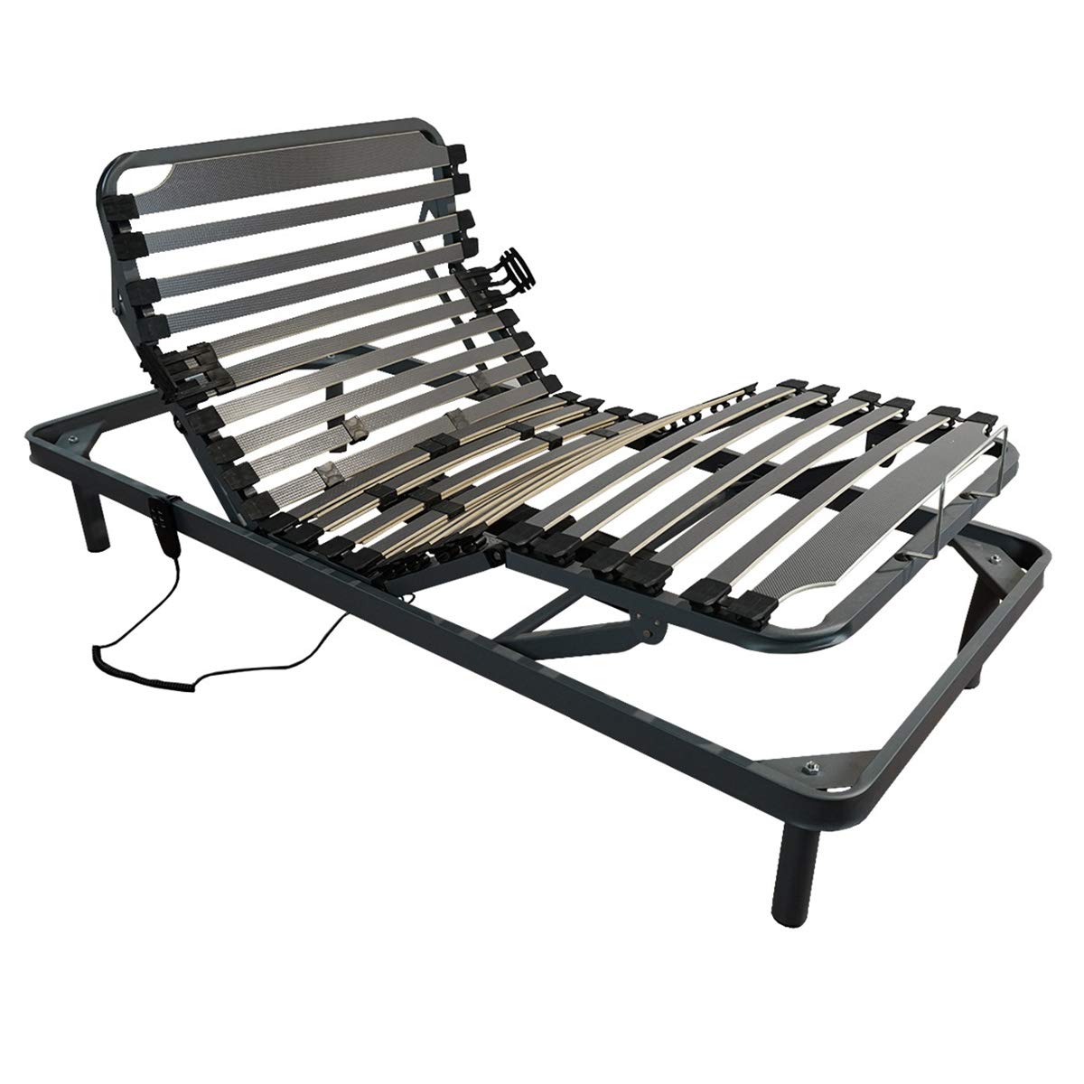 Somnia Descanso - Cama Articulada Eléctrica Artimedic Pro, 5 Planos, Bastidor Reforzado, Fiable y Silenciosa, Acero 60x20mm, 90 x 190