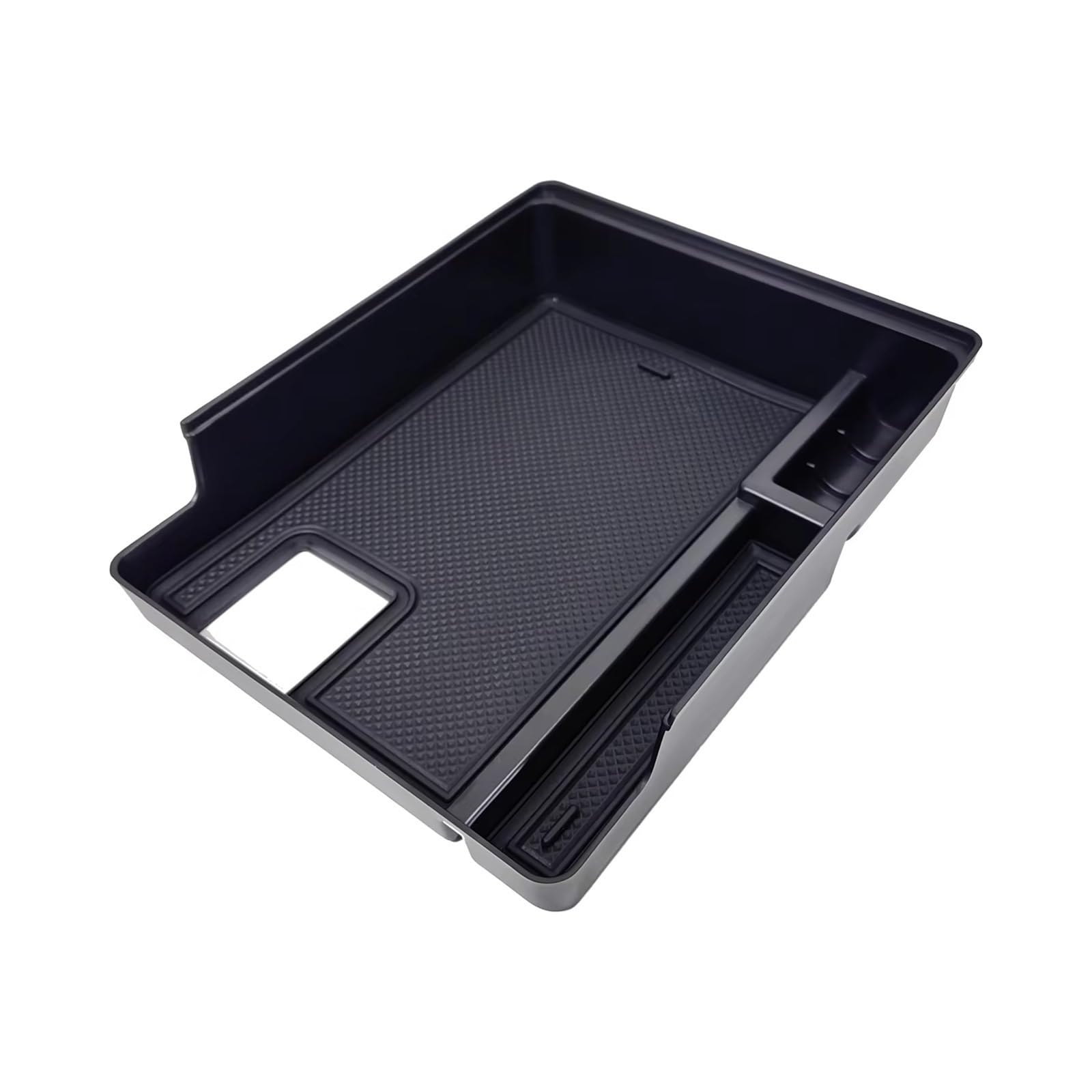 KYTGIOL Car Storage Organizer Compatible With Lincoln For Nautilus 2024 Car Armrest Storage Box Center Console Organizer Tray Layered Storage Box Tidying