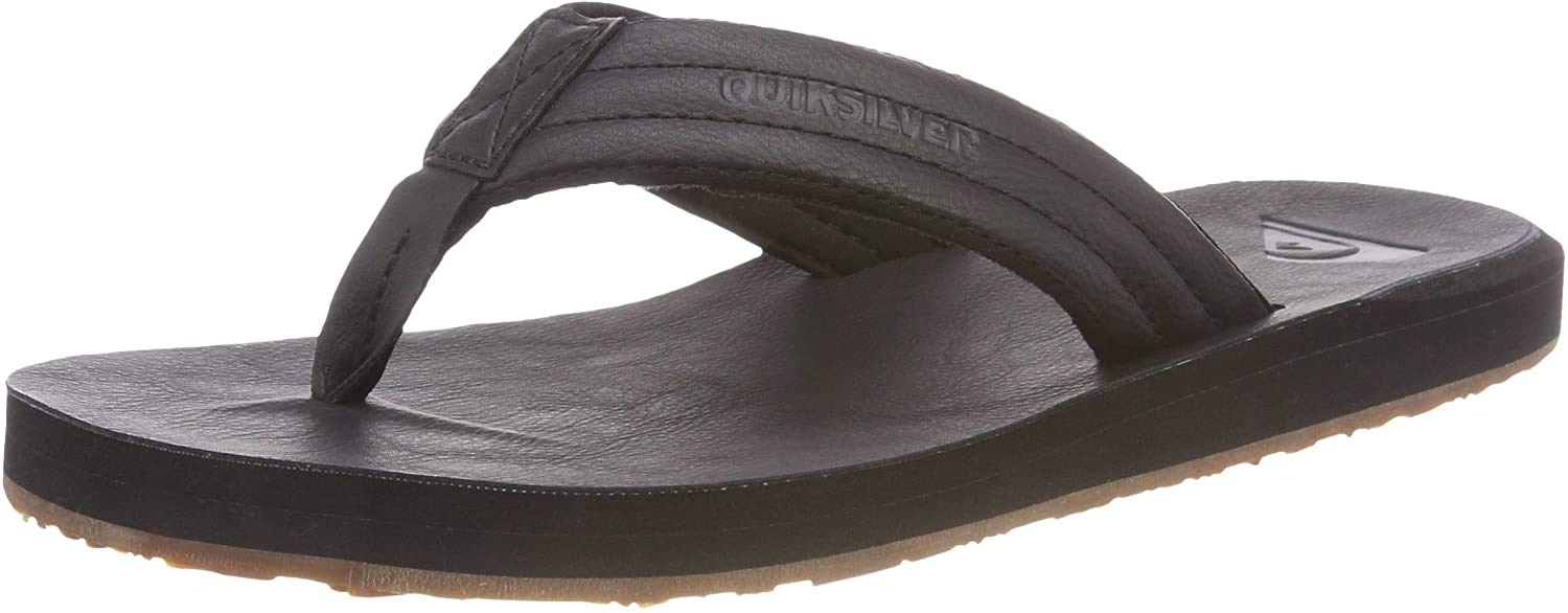 Quiksilver Hombre Carver Nubuck - Sandals For Men Zapatos de playa y piscina