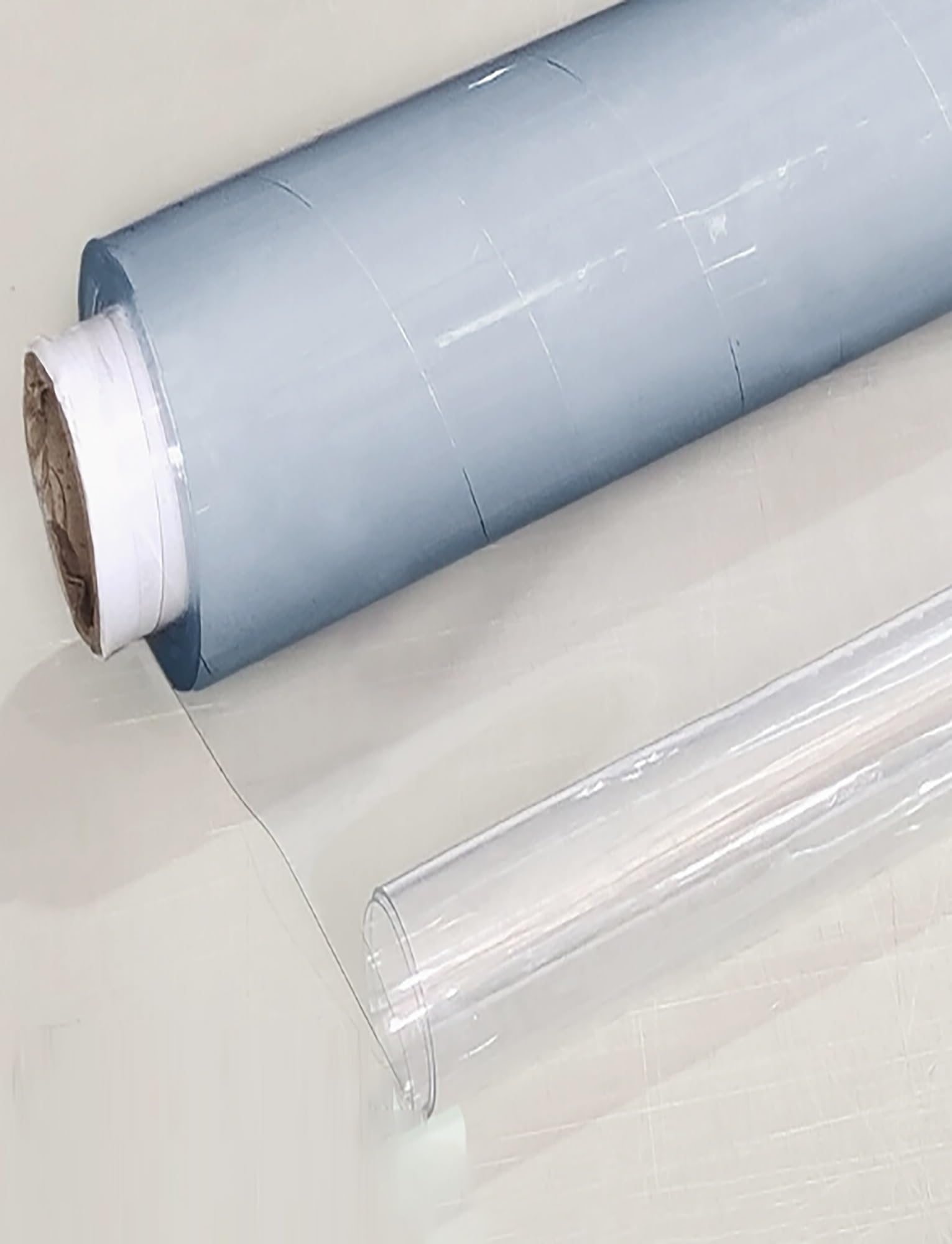 Alfombrilla protectora de mesa de cristal suave ESD transparente, alfombrilla de escritorio con conexión a tierra de PVC for laboratorio, alfombrilla antiestática for banco de trabajo de montaje.(140x
