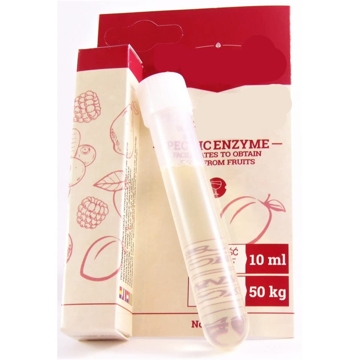 lilawelt24 3 Liter FILTERBEUTEL + 10 ml PEKTINASE/Antigeliermittel MAISCHEFILTER MOSTBEUTEL MOSTFILTER WEINFILTER BIERFILTER