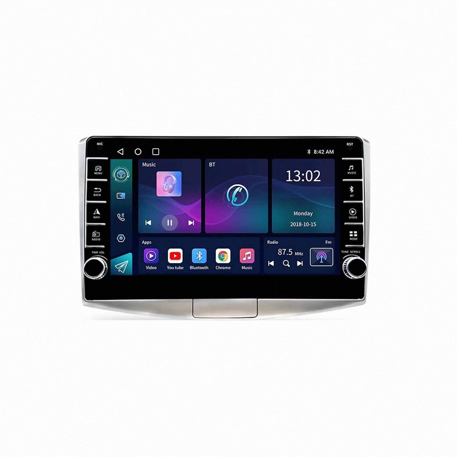 Pantalla multimedia para VW con Android Auto inalámbrico para viajar sin cables 8