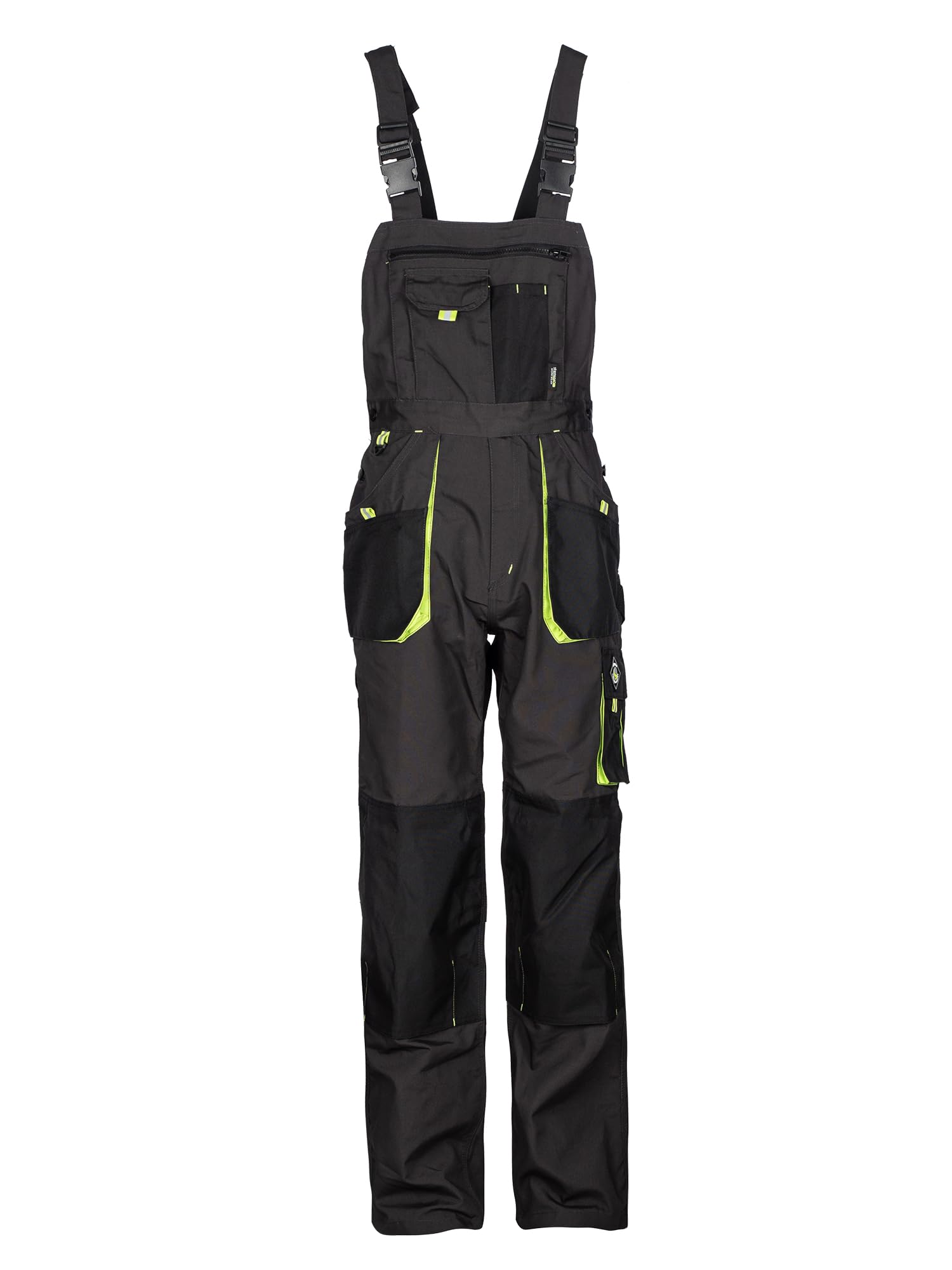 Stenso Emerton - Pantalones con Peto de Trabajo para Hombre - Resistentes